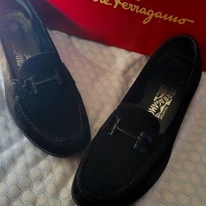 Ferragamo Suede Loafer - image 1